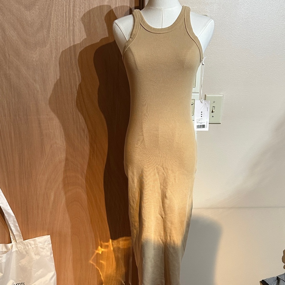 MOTHER Tan Midi Dress